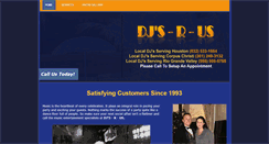 Desktop Screenshot of djsrustexas.com